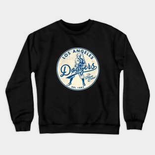 Old Style Los Angeles Dodgers FULL SIZE by Buck Tee Crewneck Sweatshirt